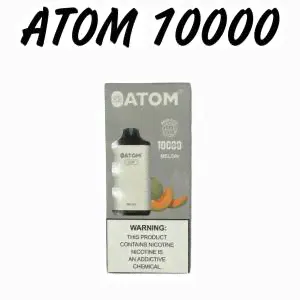 ДЫНЯ ATOM 10000 затяжек 18 ml 20mg Одноразовая электронная сигарета-0
