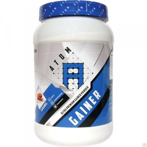 Протеин ATOM Gainer Powder, 1.5кг id#4470281