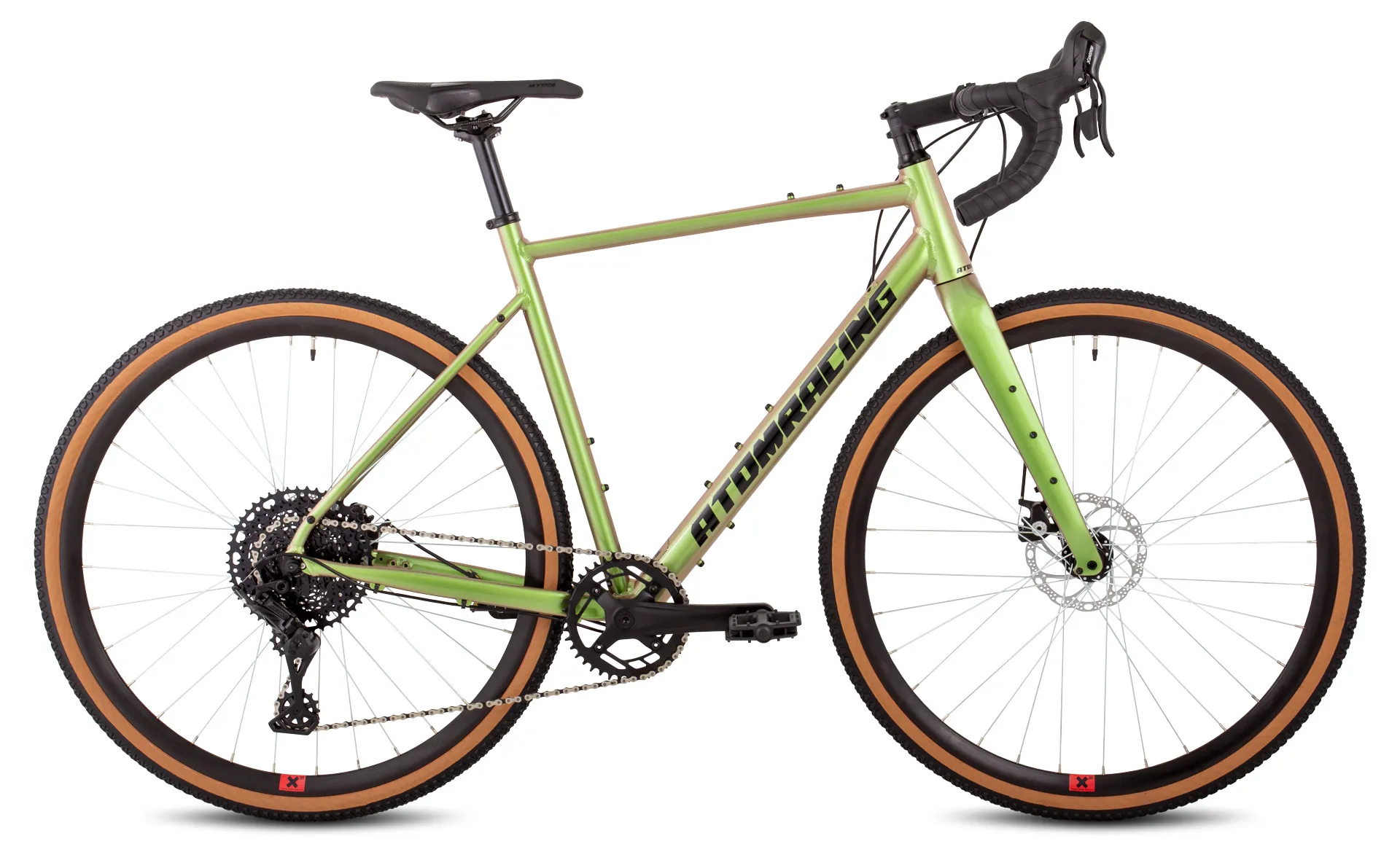 Велосипед ATOM Tundra X10 Рама:M(54cm) PhotochromicGreen-0