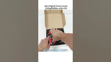 Fishing Tournament Special - Mini Digital Crane Scale 300kg/600lbs with LCD