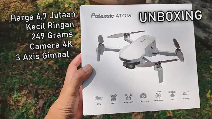 Unboxing Potensic Atom Fly More Combo Drone