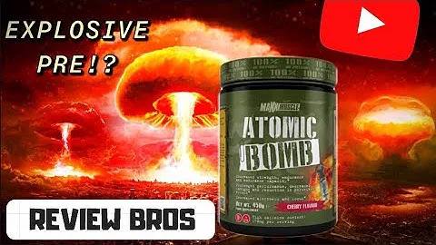 🟠 ATOMIC BOMB PREWORKOUT REVIEW - HOW STRONG IS THIS STUFF? ANTH BAILES SUPPLEMENT