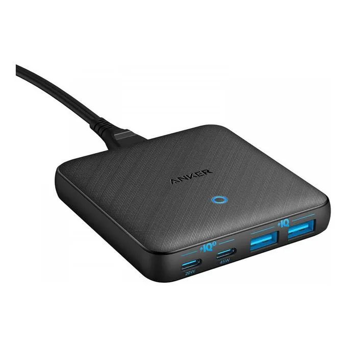 Сетевое зарядное устройство Anker PowerPort Atom III Slim A2046 черное