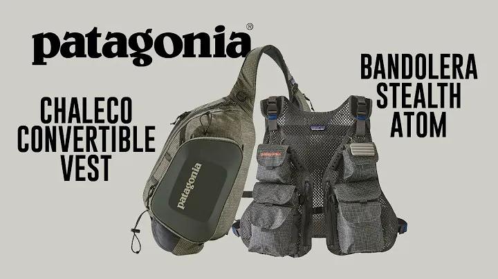 Dos productos Patagonia: Chaleco Convertible Vest y Bandolera Stealth Atom