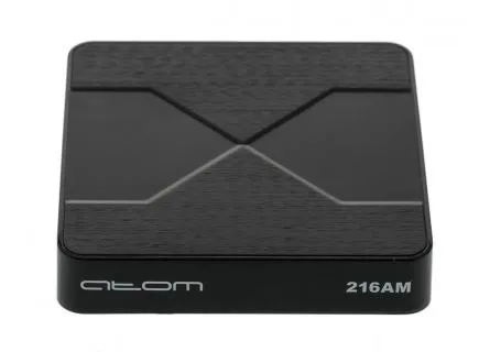 Приставка Смарт ТВ Atom ATOM-216AM Чёрный-0