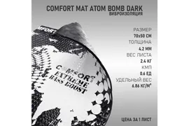 Comfort Mat Atom (Bomb) Dark