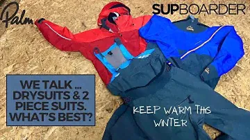 Palm Drysuits OR 2 piece suits aka "Separates" // SUPboarder