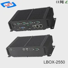 🛍 Промышленный ПК Intel Atom D2550 с системой XPWin 7Win 8Win 10Linux, поддержка Wi-Fi3G4GLTE, мини-ПК