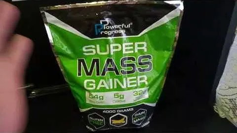 Обзор недорогого гейнера -  Powerful Progress Super Mass Gainer