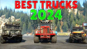 Best Trucks In SnowRunner To Use In 2024